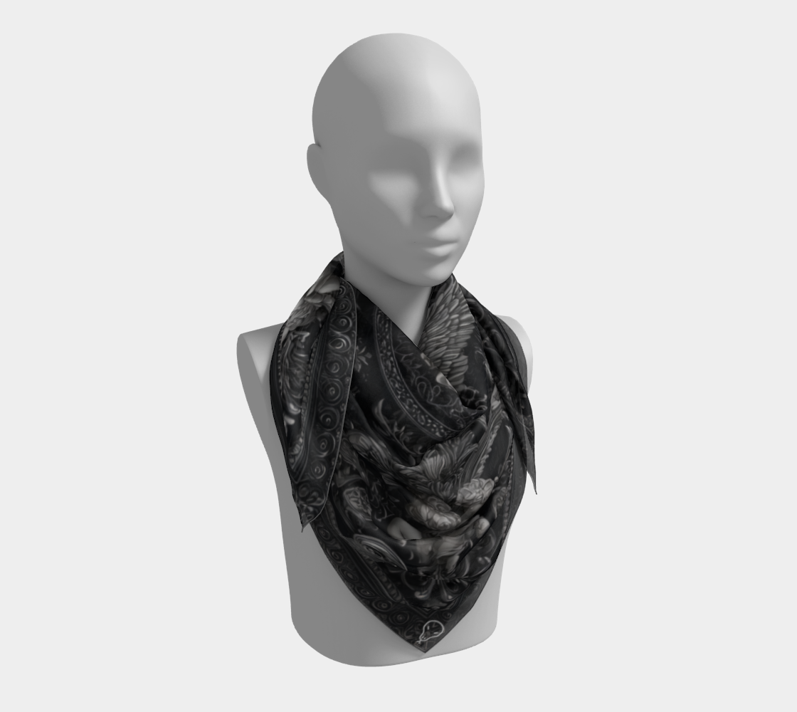 Algoritmo | Barocco Serafico | Silk Charmeuse | Scarf (ABS-05)
