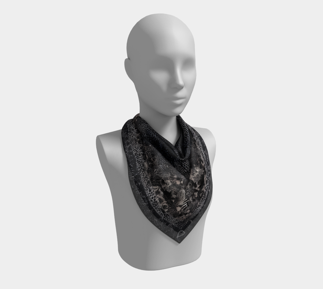 Algoritmo | Barocco Serafico | Silk Charmeuse | Scarf (ABS-01)