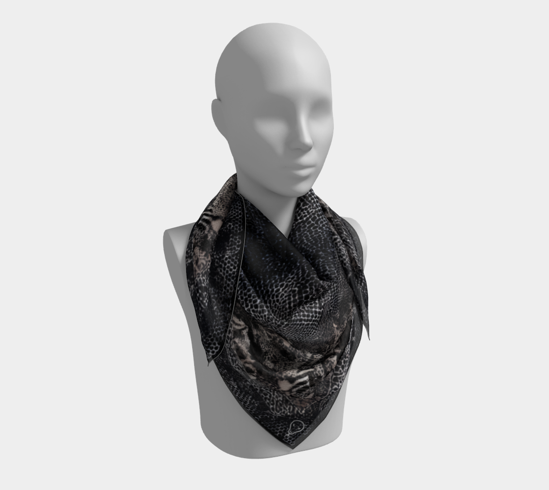 Algoritmo | Barocco Serafico | Silk Charmeuse | Scarf (ABS-01)