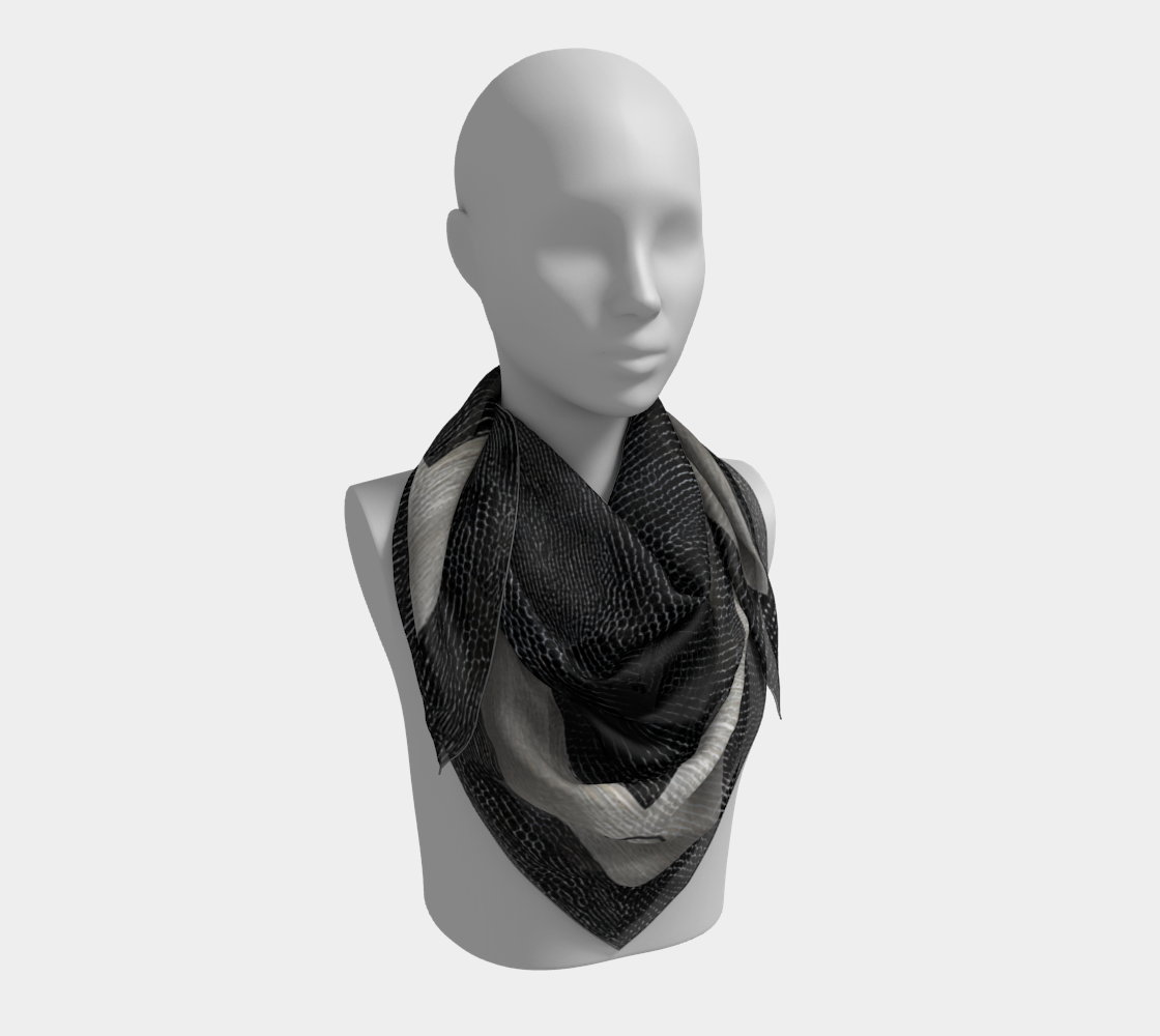 Algoritmo | Barocco Serafico | Silk Charmeuse | Scarf (ABS-02)