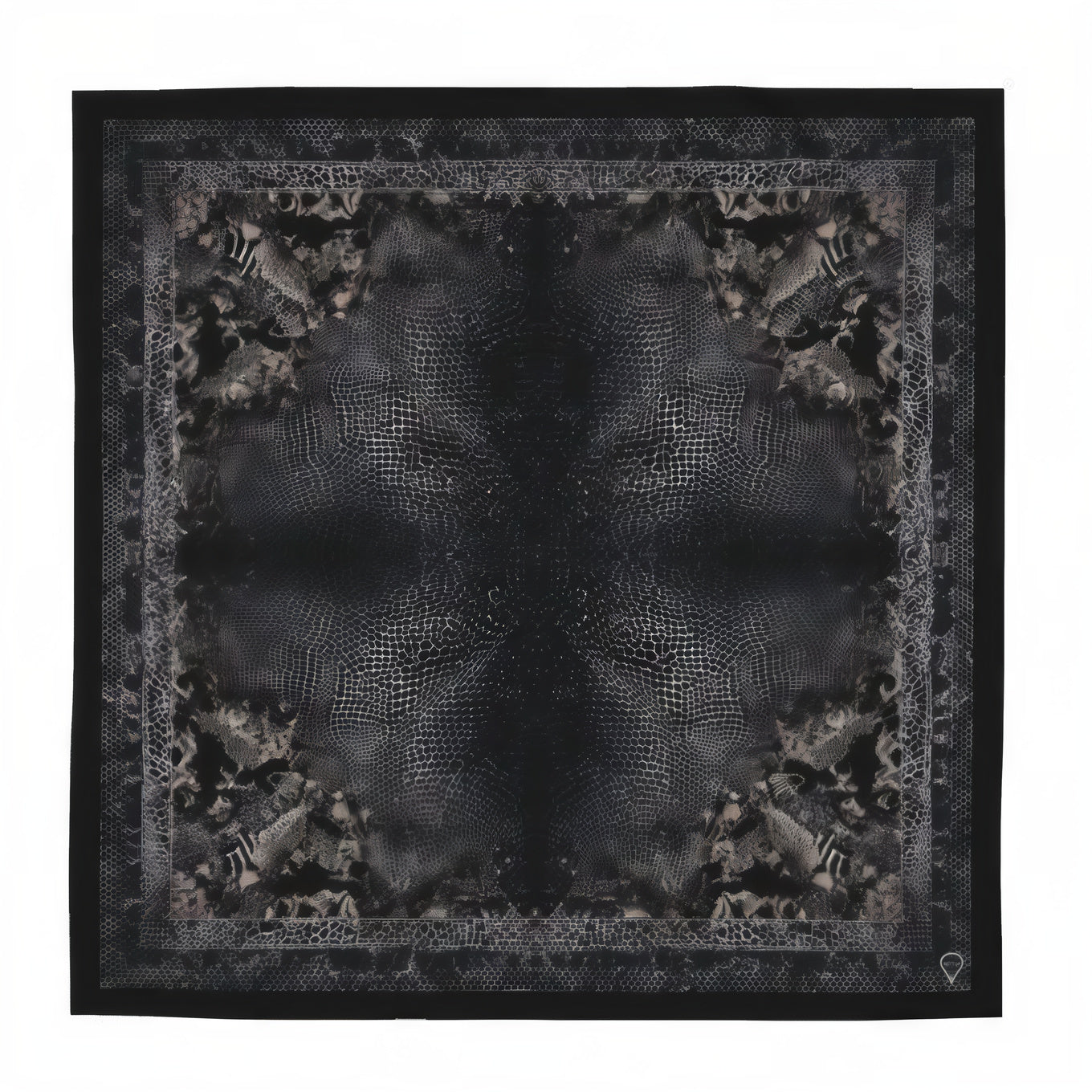 Algoritmo | Barocco Serafico | Silk Charmeuse | Scarf (ABS-01)