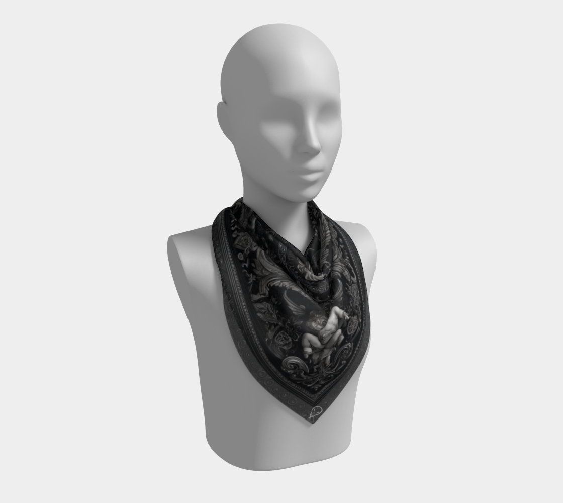 Algoritmo | Barocco Serafico | Silk Charmeuse | Scarf (ABS-05)