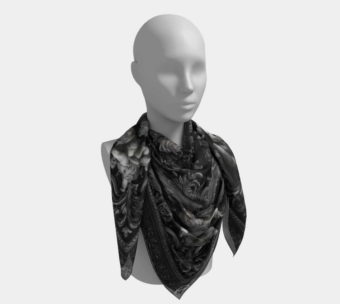 Algoritmo | Barocco Serafico | Silk Charmeuse | Scarf (ABS-05)