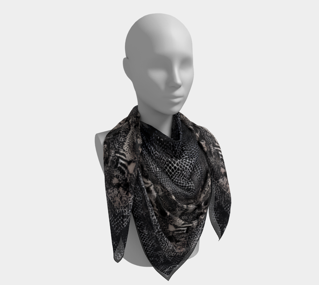 Algoritmo | Barocco Serafico | Silk Charmeuse | Scarf (ABS-01)